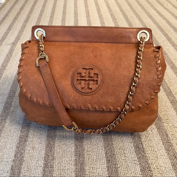 Tory Burch Handbags - Brown Tory burch marion saddle bag